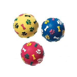 Karlie Flamingo Ruffus Soundball aus Vollgummi – 7 cm