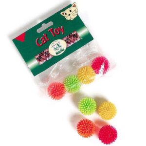 Karlie Katzen-Spielball Igel – 4er Set