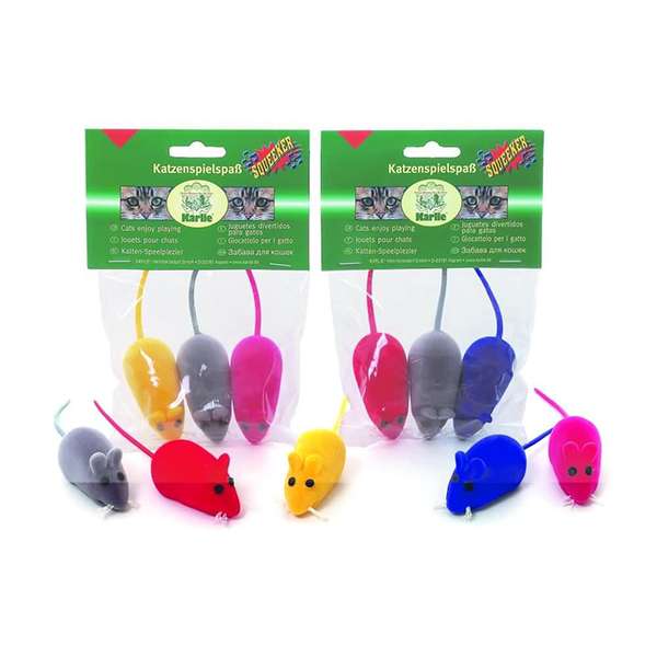Karlie Softmaus mit Squeeker - 3 Stück 46076 karlie softmuse.jpg