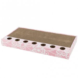 Trixie Kratzpappe rosa – 48 × 25 cm