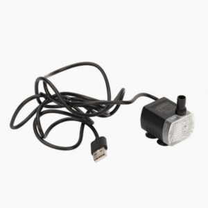 Catit Ersatz-USB-Pumpe für CATIT Blumentrinkbrunnen – 3 L, blau, mit LED