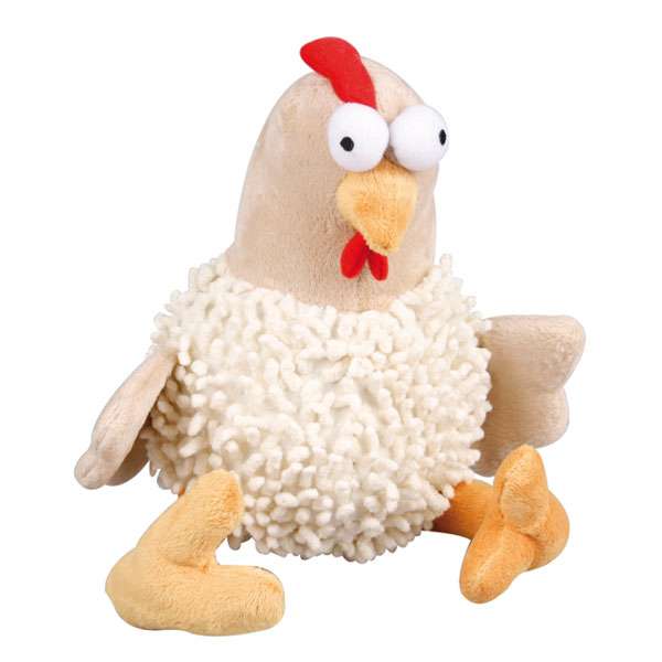Karlie Flamingo Plüsch-Huhn Big Chicken – 30 cm