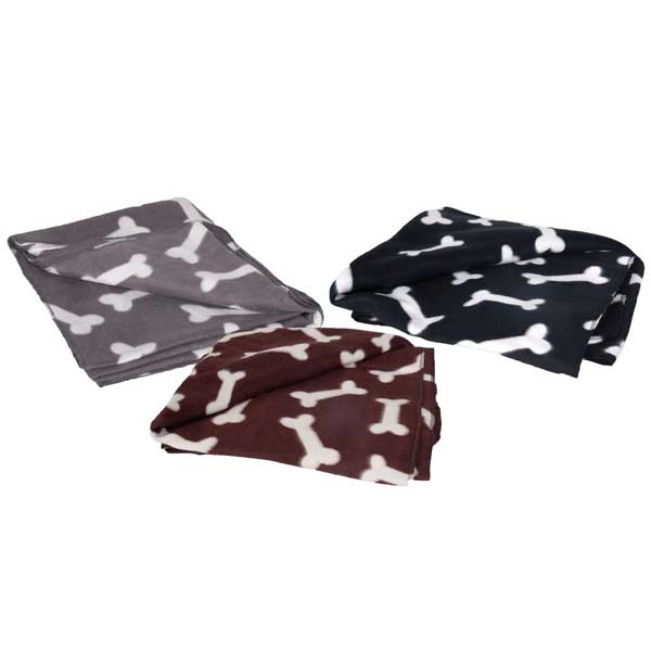 Karlie Flamingo Fleecedecke - 150 x 130 cm - Grau 514607 var.jpg