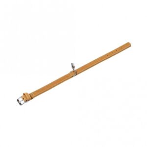 Karlie Halsband Buffalo aus Kalbsleder – Hellbraun – 65 cm/40 mm