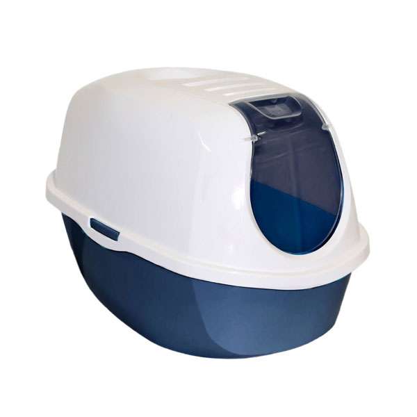 Karlie Flamingo Katzentoilette Smart Cat - Dunkelblau 51739.jpg