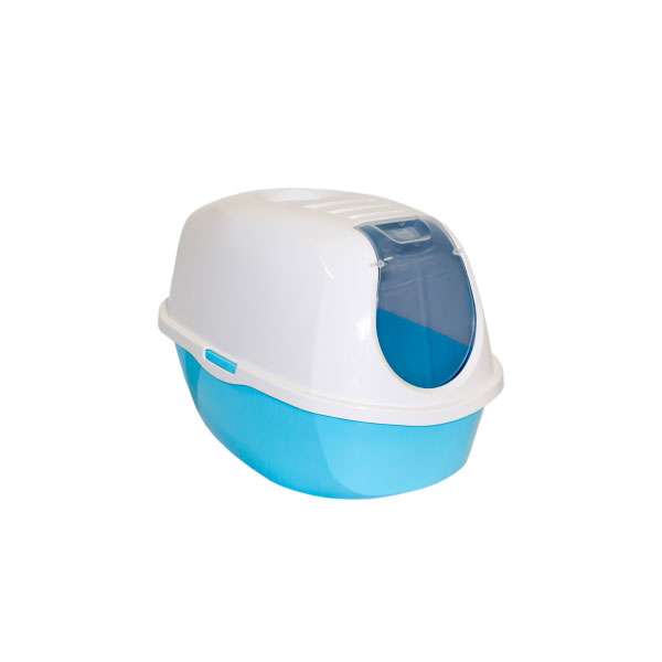 Karlie Flamingo Katzentoilette Smart Cat - Hellblau 51743.jpg