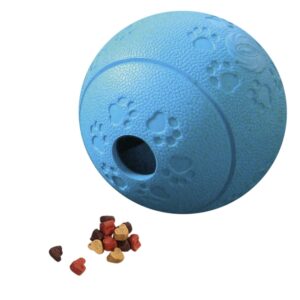 Nobby Vollgummi Snackball 11cm – blau