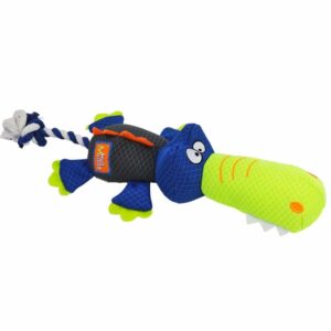 Nobby Mesh Krokodil mit Seil – 44cm