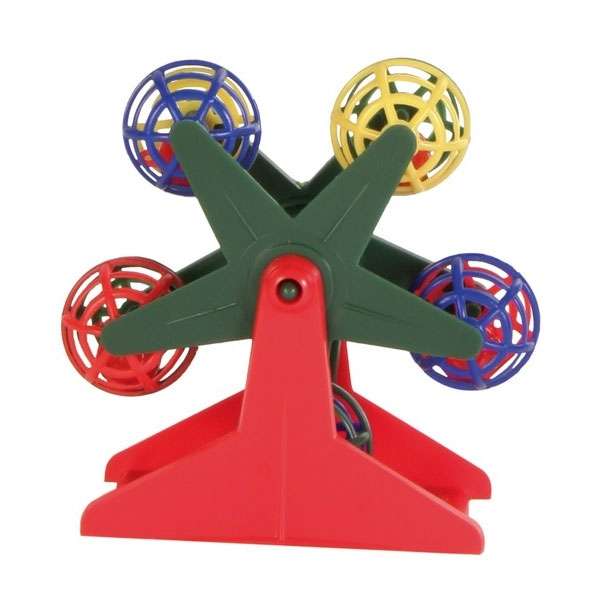 Trixie Praterrad mit kleinen Rasselbällen - 10 cm 5355 trxi.jpg