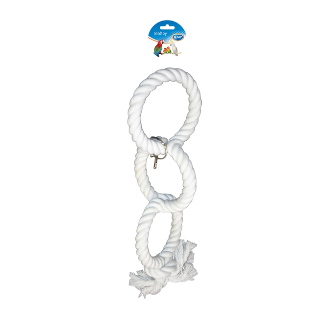Duvoplus dreifacher Baumwoll-Ring - weiß 5414365066659 prd webl1.jpg