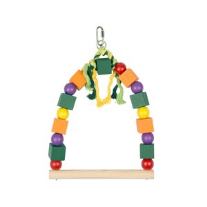 Duvoplus bunte Vogelschaukel – 20x29cm
