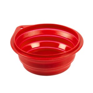 Duvo Silikon-Reisenapf – rot – 2000ml-22cm