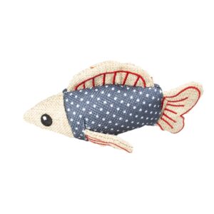 Duvoplus Cat Toy Retro Hai – blau