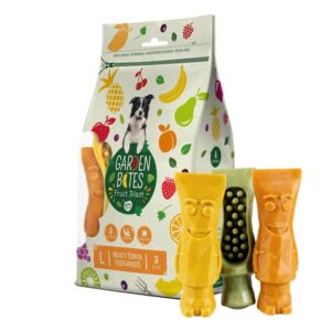 Garden Bites Fruity Tonya Toothpaste – L – 13,5cm / 3 Stück