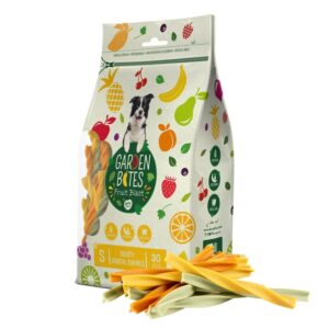 Garden Bites Fruity Dental Swirls – S – 13cm / 30 Stück