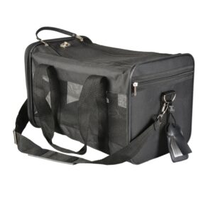 Duvoplus Reisetasche Nylon – schwarz – M – 50 x 27 x 29cm – max. 7kg