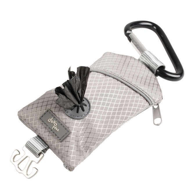 Duvoplus Hundekotbeutelspender Polyester – grau