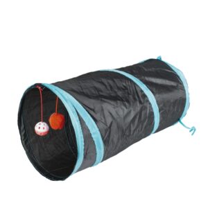 Duvoplus Spieltunnel blau/schwarz – 50 x 25cm