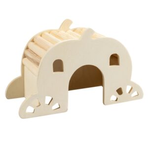 Duvoplus Brückenhaus aus Holz – 22 x 7,8 x 13cm