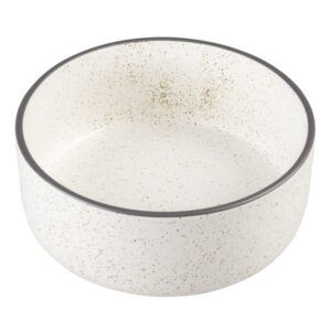 Duvoplus Keramiknapf Stone Speckle – weiß – 1500ml