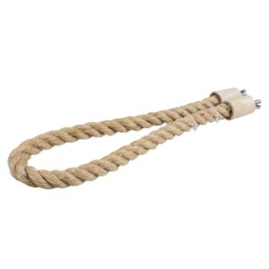 Duvoplus Sitzstange aus Baumwolle & Sisal – 75x3cm