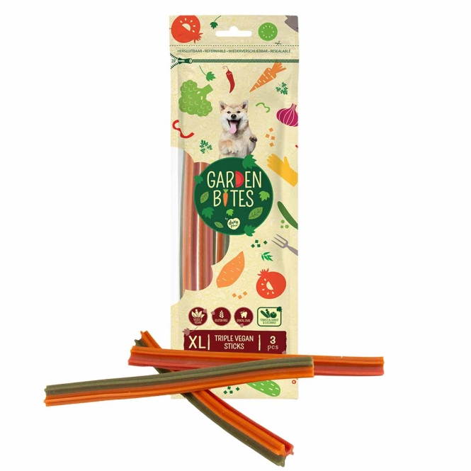 Garden Bites Dreifach Vegane Sticks - XL - 25cm / 3 Stück 5414365439590 prd webl.jpg