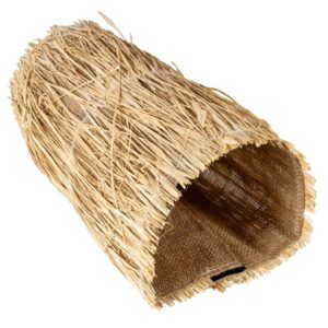 Duvoplus Nagertunnel aus Leinen/Gras – 38 x 19 x 16cm