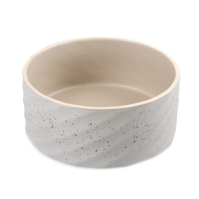 Duvoplus Keramiknapf Stone Wavy Dune - 800ml - 16x16x6cm 5414365447991 prd webl.jpg