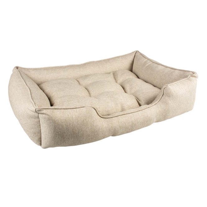 Duvoplus Hundebett Duratex - beige - 80x60x16cm 5414365452865 prd webl1.jpg