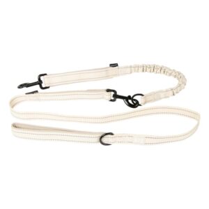 Duvoplus EXPLOR Ultimate Fit 2in1 Leine Fashion – antique white – 180cm – 16mm