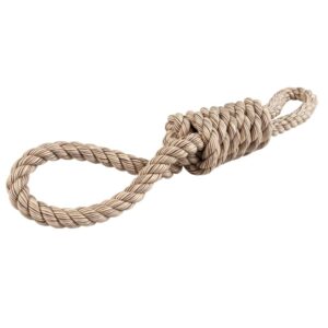 Duvoplus Flossy Zerrseil 2 Schlaufen – braun