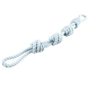 Duvoplus Flossy Doppelseil 4 Knoten – blau