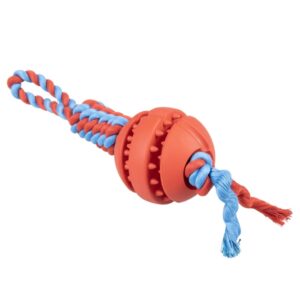 Duvoplus Rubrop Zerrseil mit Ball – rot