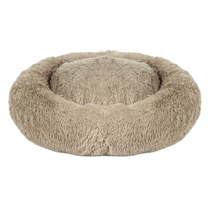 Duvoplus Donutbett Snug – beige – S – 50x50x13cm