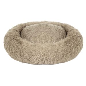 Duvoplus Donutbett Snug – beige – M – 65x65x15cm