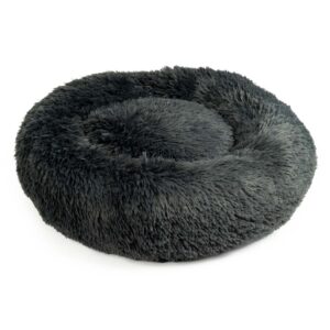 Duvoplus Donutbett Snug – dunkelgrau – L – 80x80x17cm
