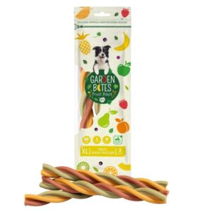 Garden Bites Fruity Dental Twizzlers – XL – 25cm / 3 Stück