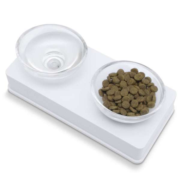 CATIT Style Glass Diner Doppelnapfständer - Weiß 54532 hag.jpg