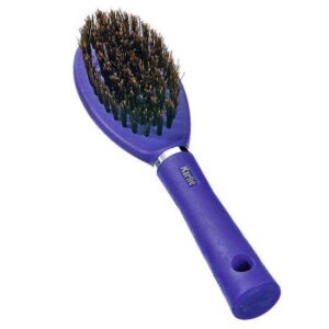 Karlie Naturhaarbürste mit Borsten für seidiges Fell – 18 cm