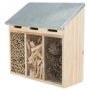Trixie dreigeteiltes Insektenhotel – 30 × 30 × 14 cm