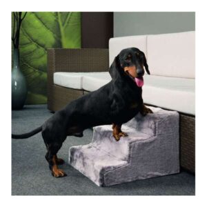 Karlie Hundetreppe EASY STEP – Grau – 41 x 29,5 x 43 cm