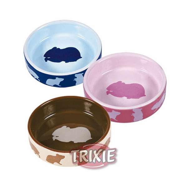 Trixie Hamsternapf aus Keramik - Braun-Beige 60731 trxi.jpg