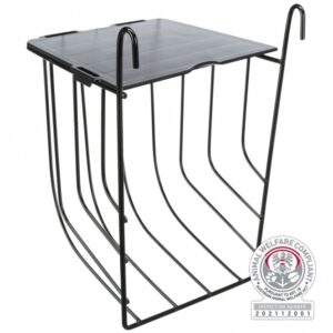 Trixie Heuraufe zum Einhängen mit Deckel – 13 × 18 × 12 cm