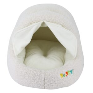 Nobby Kuschelhöhle Puppy – elfenbeinfarben