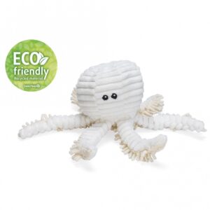 Beeztees Eco Hundespielzeug Octopus Okki – geräuschlos