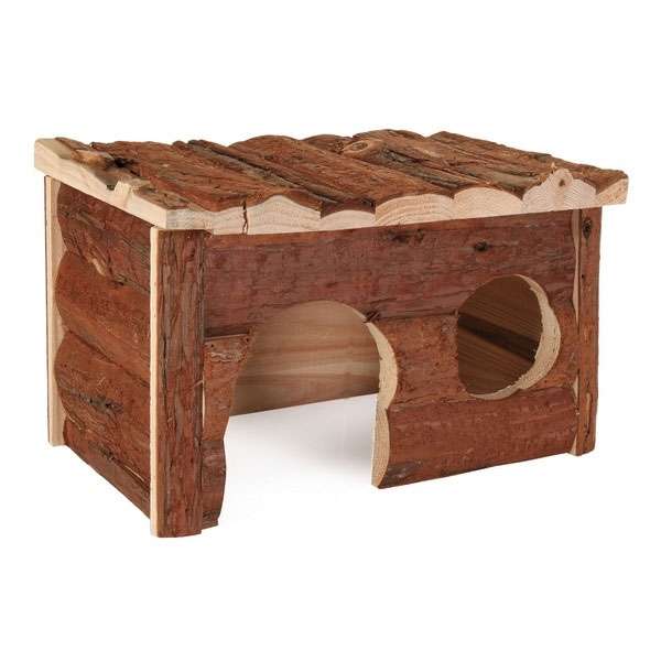 Trixie Blockhaus Jerrik für Meerschweinchen etc. 62182 trxi1.jpg
