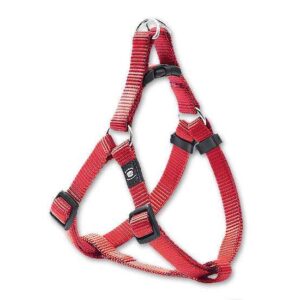 Karlie ASP Step&Go Geschirr – Rot – 25 mm, 64-95 cm