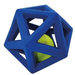 Nobby Vollgummi Gitterball mit Tennisball