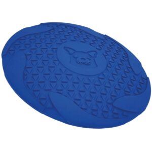 Nobby Vollgummi Frisbee blau – 23cm