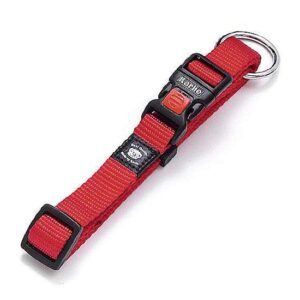 Karlie ASP Halsband verstellbar – Rot – 20 mm, 40-55 cm
